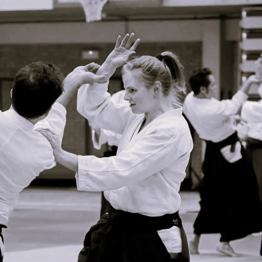 Anne-Claire Versailles, seconde professeure au Kasshin Dojo