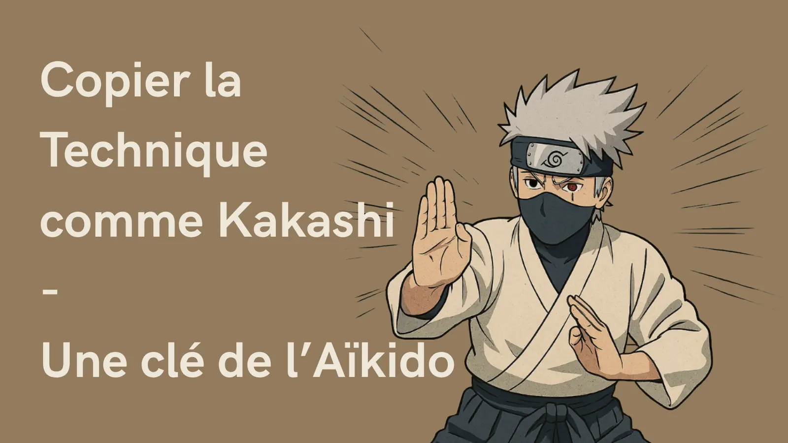 Copier la technique en Aïkido – et si Kakashi avait tout compris ?