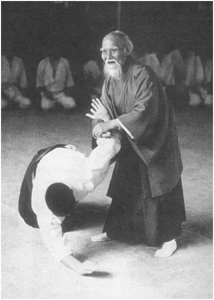Morihei Ueshiba, photographie historique