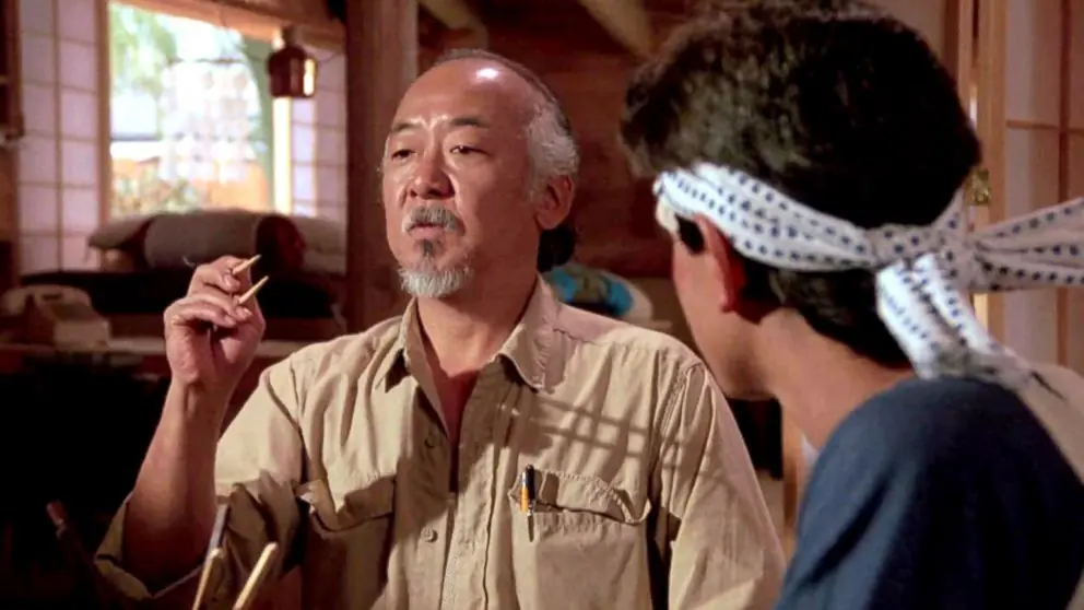 Mr Miyagi, personnage du film Karate Kid