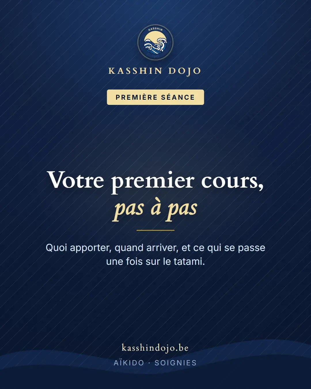 Votre premier cours d’aïkido : comment ça se passe ?