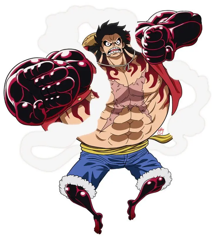 Luffy en mode Gear 3, One Piece